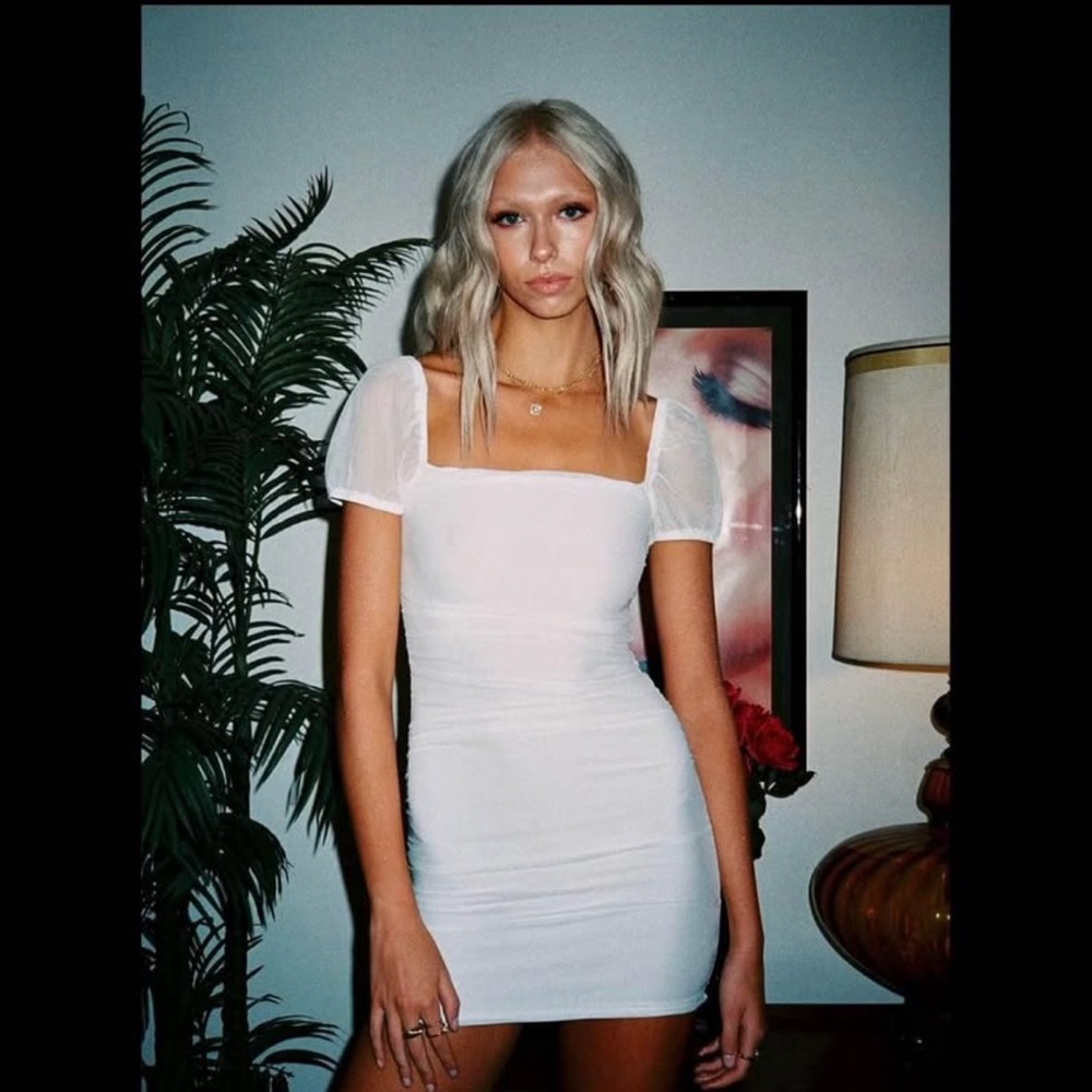 Charvi Mini Dress in White